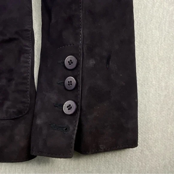 SEBASTIEN JAMES COLLECTION SJ-6004 JAROD SUEDE MEN’S BLAZER JACKET SIZE:50 NAVY